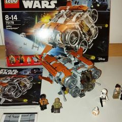 Lego Star Wars 75178  Jakku Quadjumper  Complete Set
