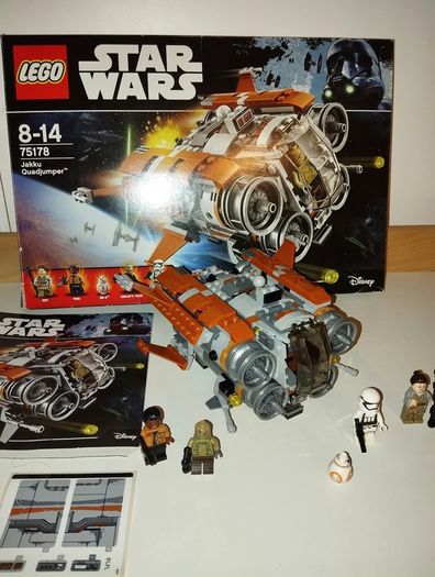 Lego Star Wars 75178  Jakku Quadjumper  Complete Set