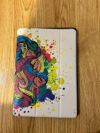 Colourful Brain Illustration iPad Pro Case
