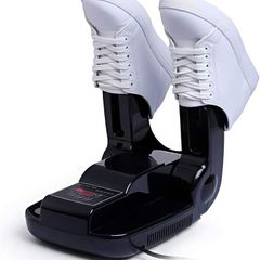 Boots Dryer, Electric Foot Warmer with Timer Shoe Adjustable Odour Eliminator Damp and Wet Remover Foldable Quick Dryer Electric Shoe Dryer for Drying Shoes Boots Gloves Socks