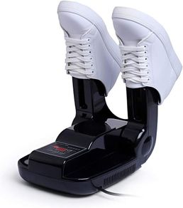 Boots Dryer, Electric Foot Warmer with Timer Shoe Adjustable Odour Eliminator Damp and Wet Remover Foldable Quick Dryer Electric Shoe Dryer for Drying Shoes Boots Gloves Socks
