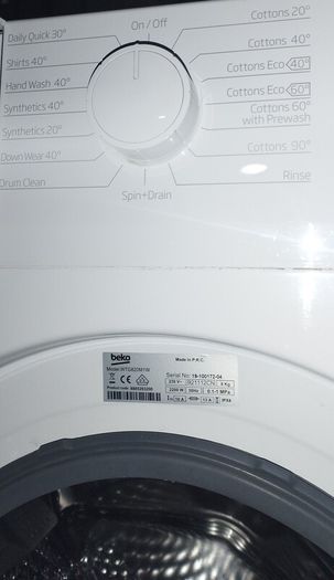 Beko washing machine