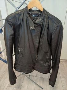 Calvin Klein Women's Biker Leather Jacket