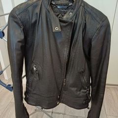 Calvin Klein Women's Biker Leather Jacket
