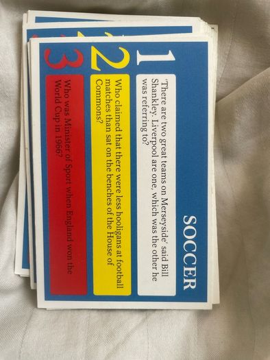A Question of Sport BBC Board Game - early 1990s