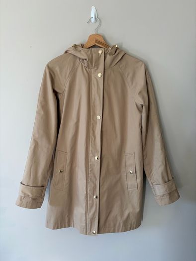 Michael Kors Beige Hooded Jacket