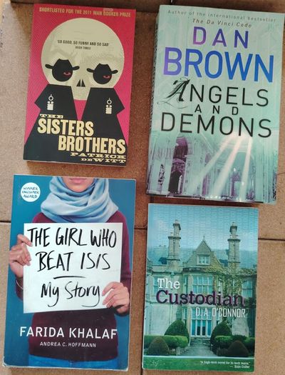 Bestselling Fiction Thriller, Western & Biography Book Bundle (4 Books)