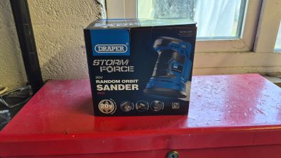 Draper Storm Force 20V Random Orbit Sander (Sold Bare)