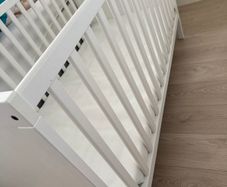 SUNDVIK ikea Cot and mattress