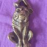 Vintage brass dog handle corkscrew Image 3