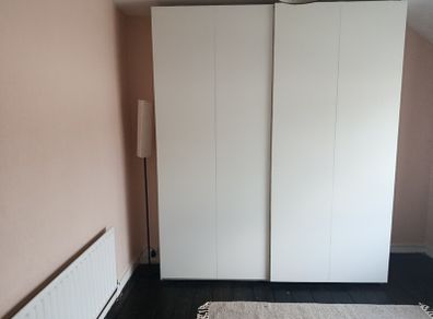 Large double sliding wardrobe