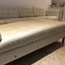 IKEA Landskrona Chaise longue, add-on unit, beige leather Image 5