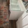 glass top table cabinet Image 4