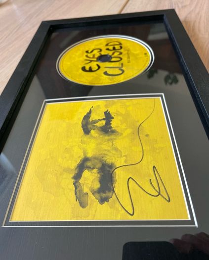 Ed Sheeran Autographed CD
