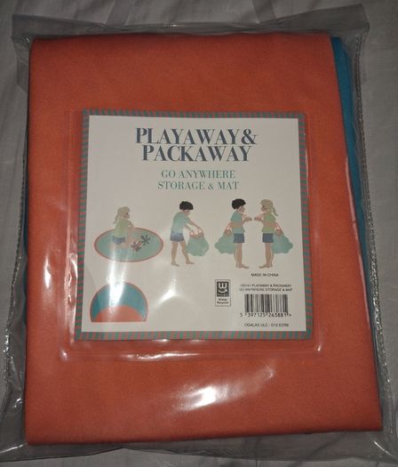 Brand New Play Away & Pack Away - Go Anywhere Storage & Play Mat - RRP - 14.99