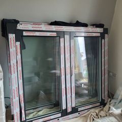 Alluminium triple galzed windows