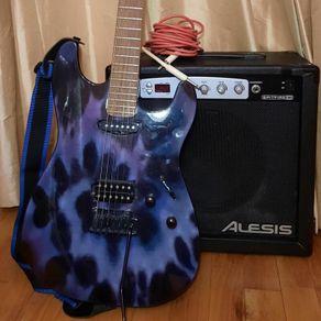 Fender Band Of Gypsys Stratocaster 2005 Limited Edition Tie Dye Strat Guitar