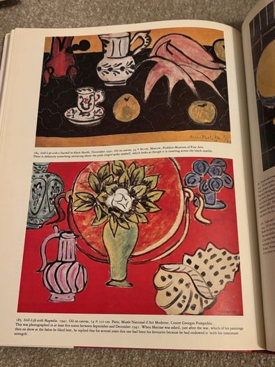 collectible art book of Matisse by Nicholas Watkins 1984