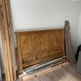 King Size Wooden Bed and lockers Image 2