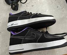 Nike Air Force 1 Low '07 LV8 World Champ Black Purple