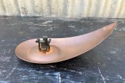 Vintage retro irish coppercraft candle holder c1970