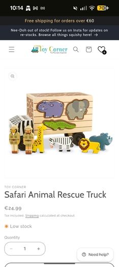 Melissa and Doug safari truck