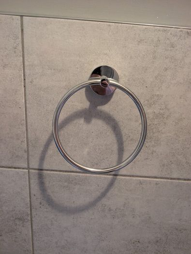 Towel and Toilet Roll Holder