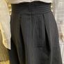 NWT Karen Millen Pintuck Detail Contrast A-Line Dress in Black/Cream Image 9