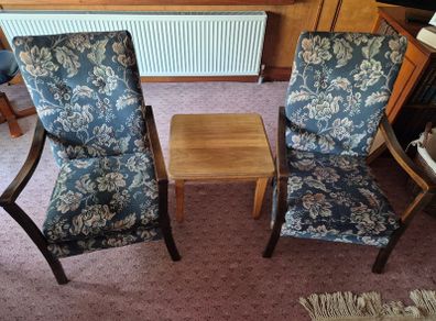 Pair of armchairs