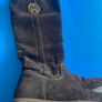 TOMMY HILFIGER Suede Boots in chocolate brown with TH logo Image 5
