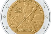 Slovakia 2 Euro Commemorative Coin 2025 - Ice Hockey European Championship . Uncirculated.
