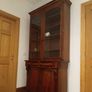 Two-door antique Victorian mahogany bookcase Image 9