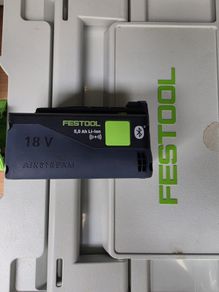 Festool 18v 5.0 AH HP-ASI high power batteries