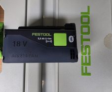 Festool 18v 5.0 AH HP-ASI high power batteries