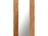 Cosmetic Mirror 50x110 cm Solid Acacia Wood