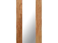 main image for ad Cosmetic Mirror 50x110 cm Solid Acacia Wood