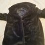 Black faux fur coat 14 Image 3