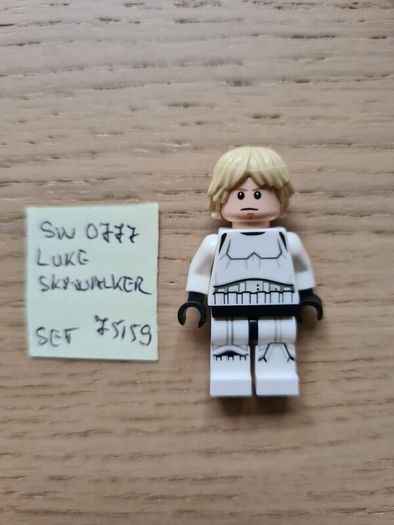 lego sw0777 luke skywalker, set star wars 75159