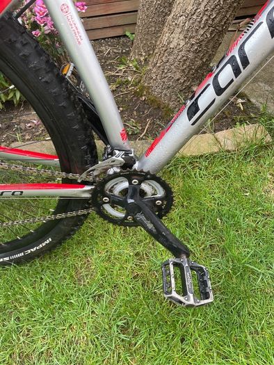 Carrera Mountain Bike silver/red