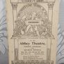 Pair of antique abbey theatre programmes Image 2