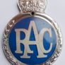 Rac Royal Automobile Club Members Enamel Car Badge Image 2