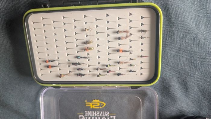 600 Flies in 8 fly boxes