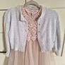 Girl occasion dress and Bolero 6 years Image 4
