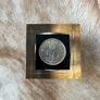 1982 Spain World Cup Commemorative Clear Cube 6 Spanish Peseta Coins Image 3