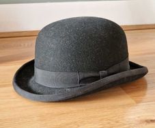 Classic Black Bowler Hat