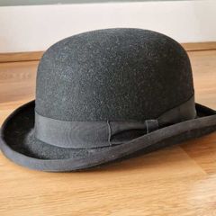 Classic Black Bowler Hat