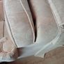 Damask Vintage 90's 3 Seater recliner sofa Image 7