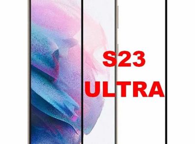 Tempered Glass Screen Protector for Samsung Galaxy S23 ULTRA Clear Full Cover