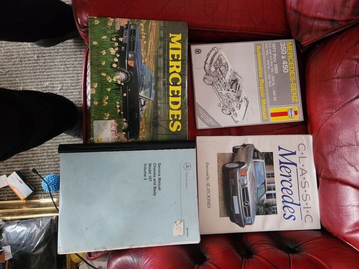 Mercedes manuals etc
