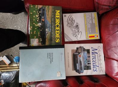 Mercedes manuals etc